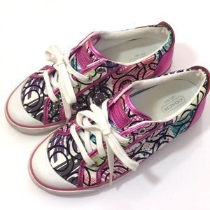 COACH Barrett sneaker in Op Art